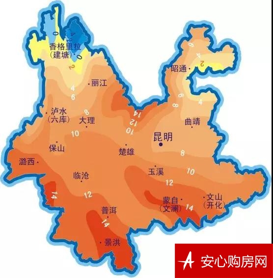 不了解云南各市县气候,你肯定买不到"好房"